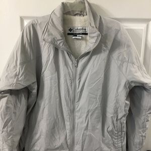 COLUMBIA WINDBREAKER / FLEECE LINER XL